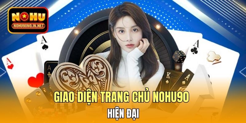 Giao diện trang chủ hiện đại